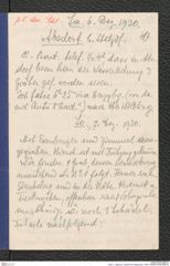 Seite 3, Tagebuch "Absdorf bei Statzendorf | 1930" (NHMW-PRAE-BBB-63)
